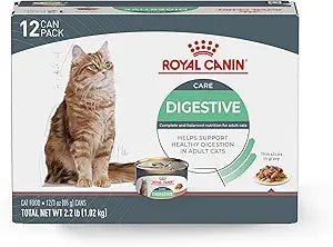 Royal Canin Feline Care Nutrition Digestive Care Adult Thin Slices in Gravy Cat Food, 3 oz (Pack of 12)