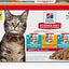 Hill's Science Diet Adult 1-6 Wet Cat Food Variety Pack, Chicken, Tuna, & Ocean Fish, 2.8 oz. Pouches, 12-Pack