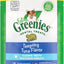 Greenies Cat Treats, Veterinarian-Recommended Adult Natural Dental Cat Treats, Tempting Tuna Flavor, 4.6 oz. Tub