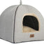 WINDRACING Cat Bed for Indoor Cats - Cat House Tent with Removable Washable Cushioned Pillow, Soft and Self Warming Kitten beds & Furniture, Pet Bed
