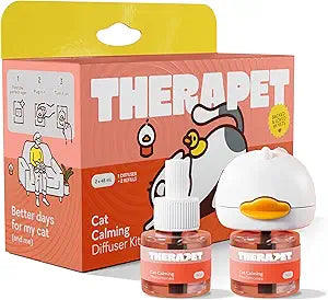 TherapetMD 60-Day Cat Calming Diffuser - Cat Pheromone Diffuser for Stress
