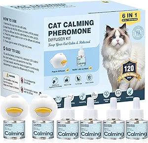Anti Cat Pee Diffuser Calm Calming Cat Pheromone Pet Diffuser Plug In Spray Relaxer For Cats Anxiety Feromonas Calming Pheromones Relaxing Stress Diffuser Calmer With 4 Refill Peeing Cat Diffusers
