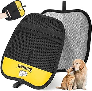 Pet Hair Removal Glove for Dogs & Cats, Newly Upgraded Reusable Electrostatic Pet Hair Remover Glove