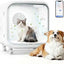 75L Large Pet Dryer Box for Cats & Small Dogs - Automatic 360° Rapid Drying