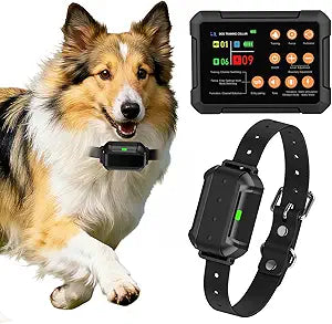3-in-1 Radar Wireless Dog Fence System for 3 Dogs, Dog Training Collar with Fence & Forbidden Zone Modes, No GPS Indoor Outdoor Dog Containment, IPX7 Waterproof (1 Collar)