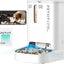 PETKIT Automatic Cat Dog Feeder with Camera, AI-Powered Motion Capturing, 1080P HD Video with Night Vision, 2.4G WiFi Pet Feeder with 2-Way Audio, Dual Hopper Pet Food Dispenser with Desiccant