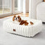 Washable Dog Bed for Small Medium Dogs (25x21x7inchs)