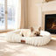 Cute Washable Dog Bed for Small Medium Dogs, 30in, Cream