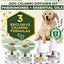 120 Days Advanced Dog Calming Diffuser Kit with Pheromones + Lavender & Chamomile for Anxiety Relief - 2 Diffusers & 4 Refills