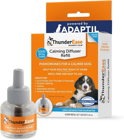ThunderEase Dog Calming Pheromone Diffuser Refill | Powered by ADAPTIL (30 Day