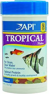 API TROPICAL FLAKES Fish Food 1.1-Ounce Container